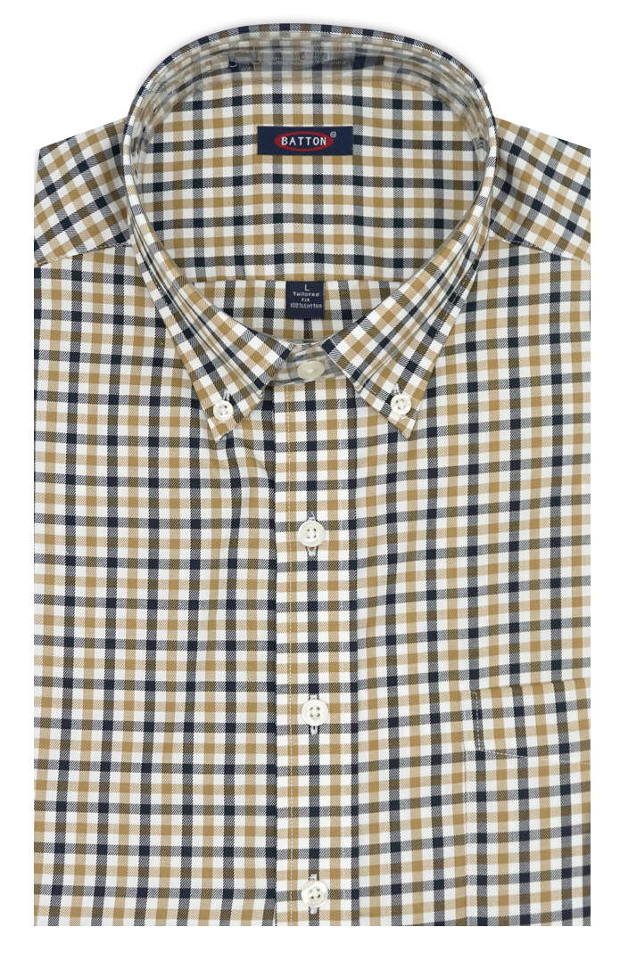 100% Cotton Non Iron Sports Shirt 624359