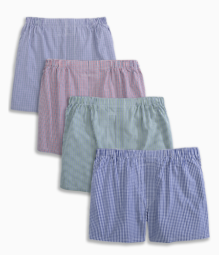 4-Pack Assorted 100% Cotton Men's Boxer (BB104)