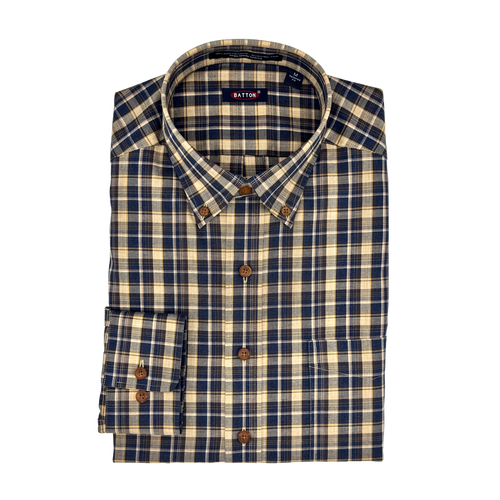 Audell Non-Iron Cotton Sport Shirt