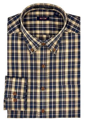 Audell Non-Iron Cotton Sport Shirt