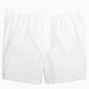 4-Pack White 100% Cotton Men's Pinpoint Boxer (BB101)