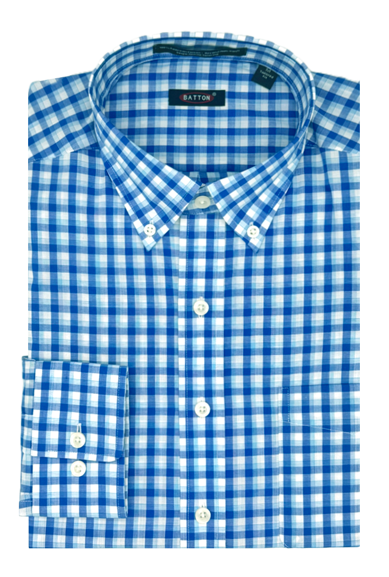 Baker Non-Iron Cotton Sport Shirt