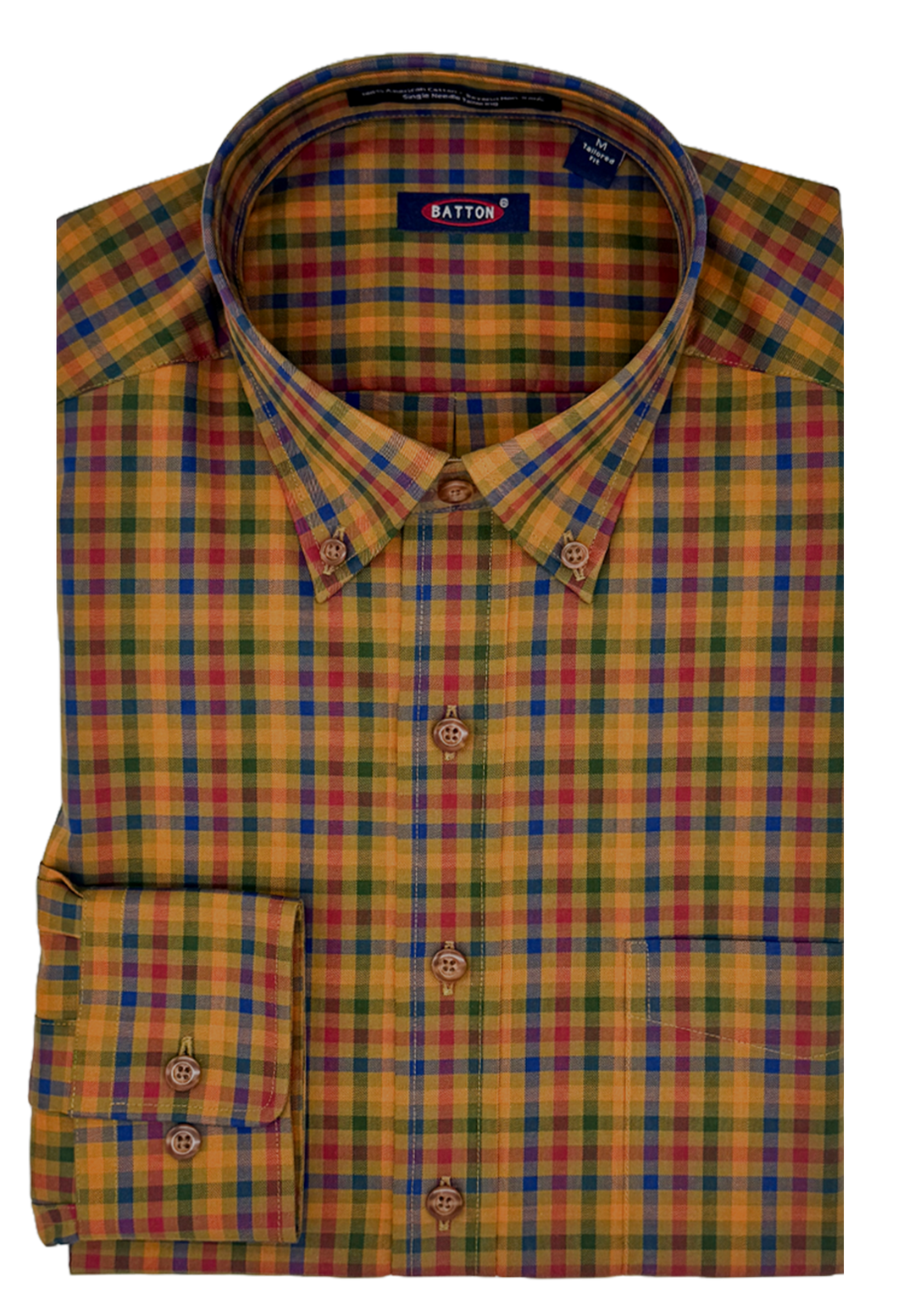 Blaine Non-Iron Cotton Sport Shirt