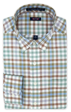 Bruce Non-Iron Cotton Sport Shirt