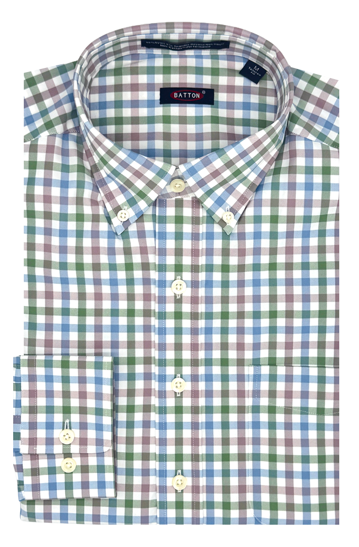 Buck Non-Iron Performance Sport Shirt – Batton