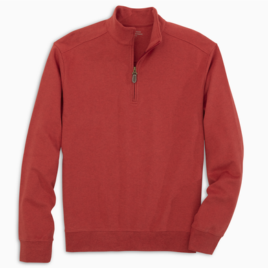Chandler Performance Quarter-Zip Pullover – Crimson