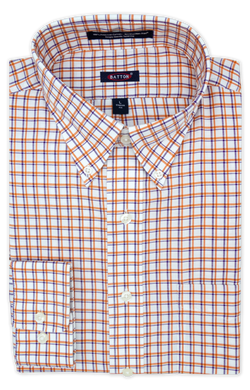 Clemson Non-Iron Cotton Sport Shirt