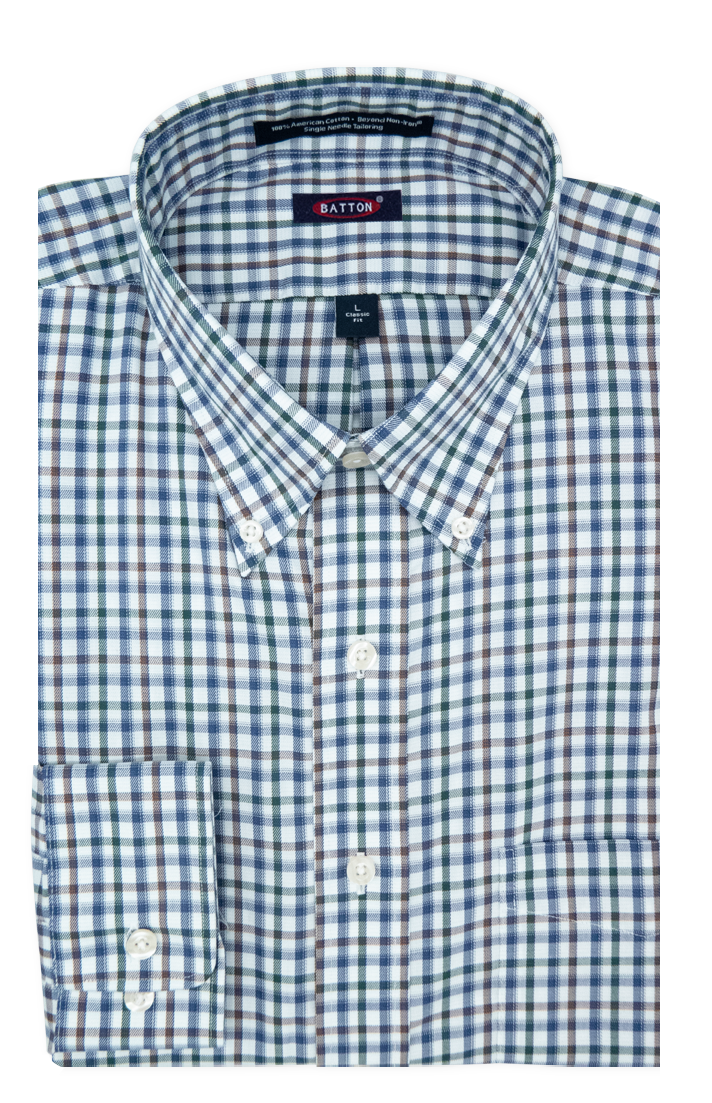 Clive Non-Iron Cotton Sport Shirt