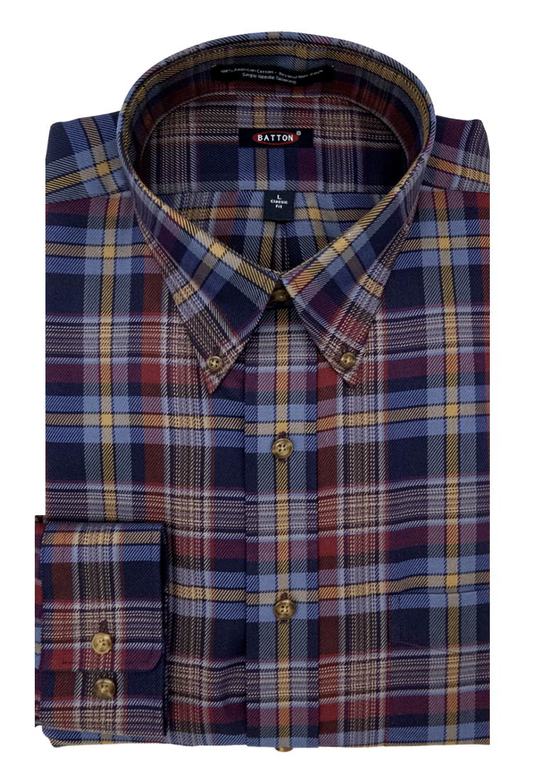 Curtis Non-Iron Cotton Sport Shirt