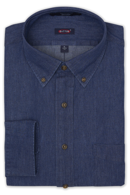 Dustin Non-Iron Denim Shirt