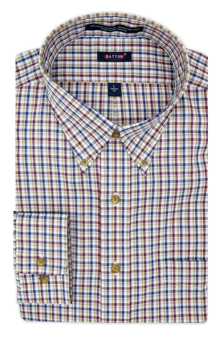 Darrel Non-Iron Cotton Sport Shirt