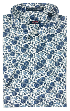 Dorian Cotton Print Short Sleeve Shirt