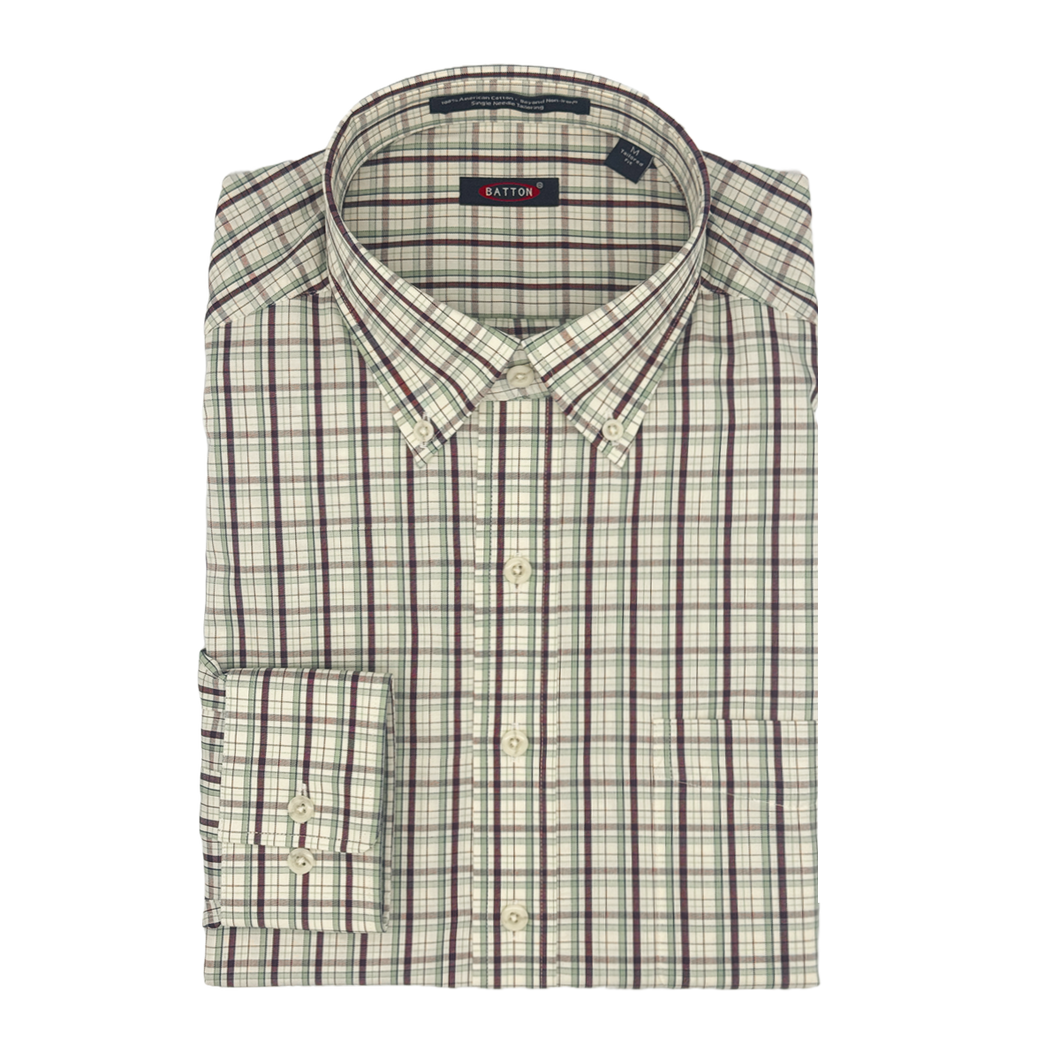 Ewan Non-Iron Cotton Sport Shirt