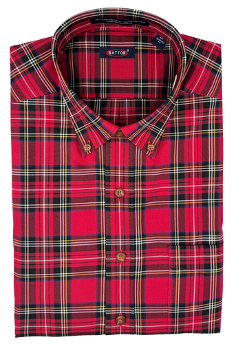 Fowler Non-Iron Cotton Sport Shirt