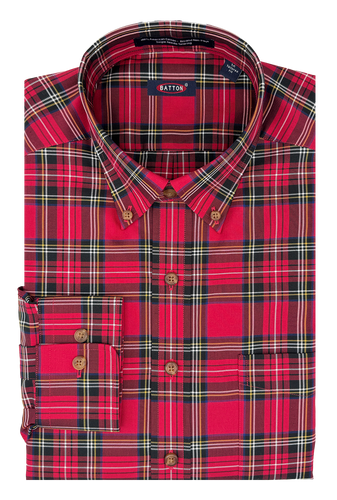 Fowler Non-Iron Cotton Sport Shirt