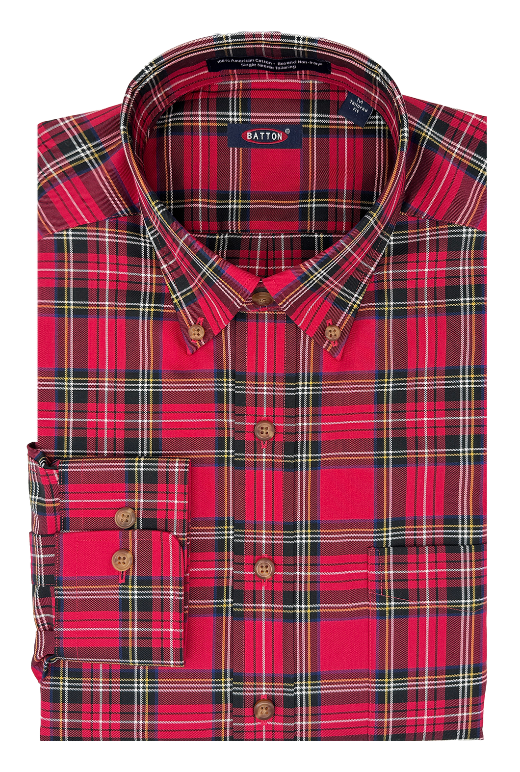 Fowler Non-Iron Cotton Sport Shirt