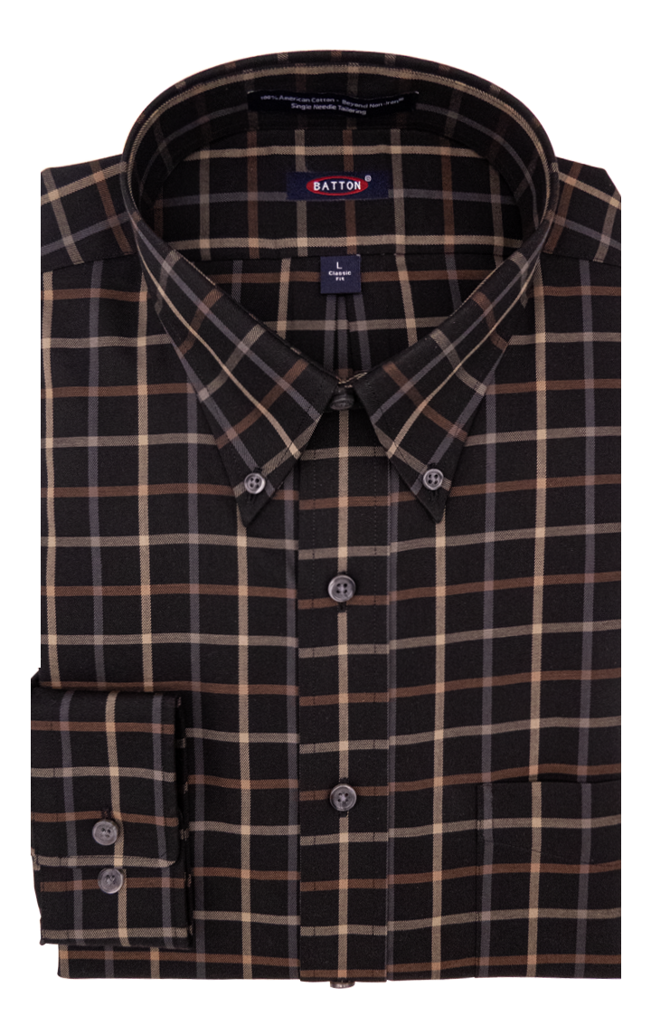 Fisher Non-Iron Cotton Sport Shirt