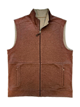 Load image into Gallery viewer, GARRELL REVERSIBLE FILL ZIP VEST WITH POCKET