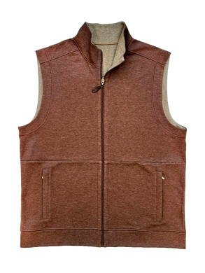 Garrell Reversible Full Zip Vest with 4-Pockets