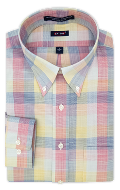 Glen Non-Iron Cotton Sport Shirt