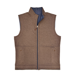 HAMPTON REVERSIBLE FILL ZIP VEST WITH POCKET