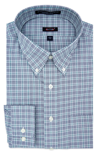 James Non-Iron Cotton Sport Shirt