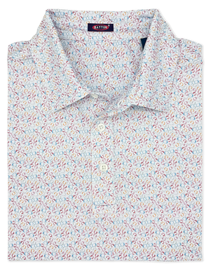 Joshua Print Performance Polo