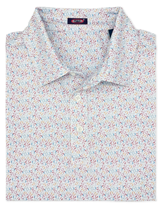 Joshua Print Performance Polo
