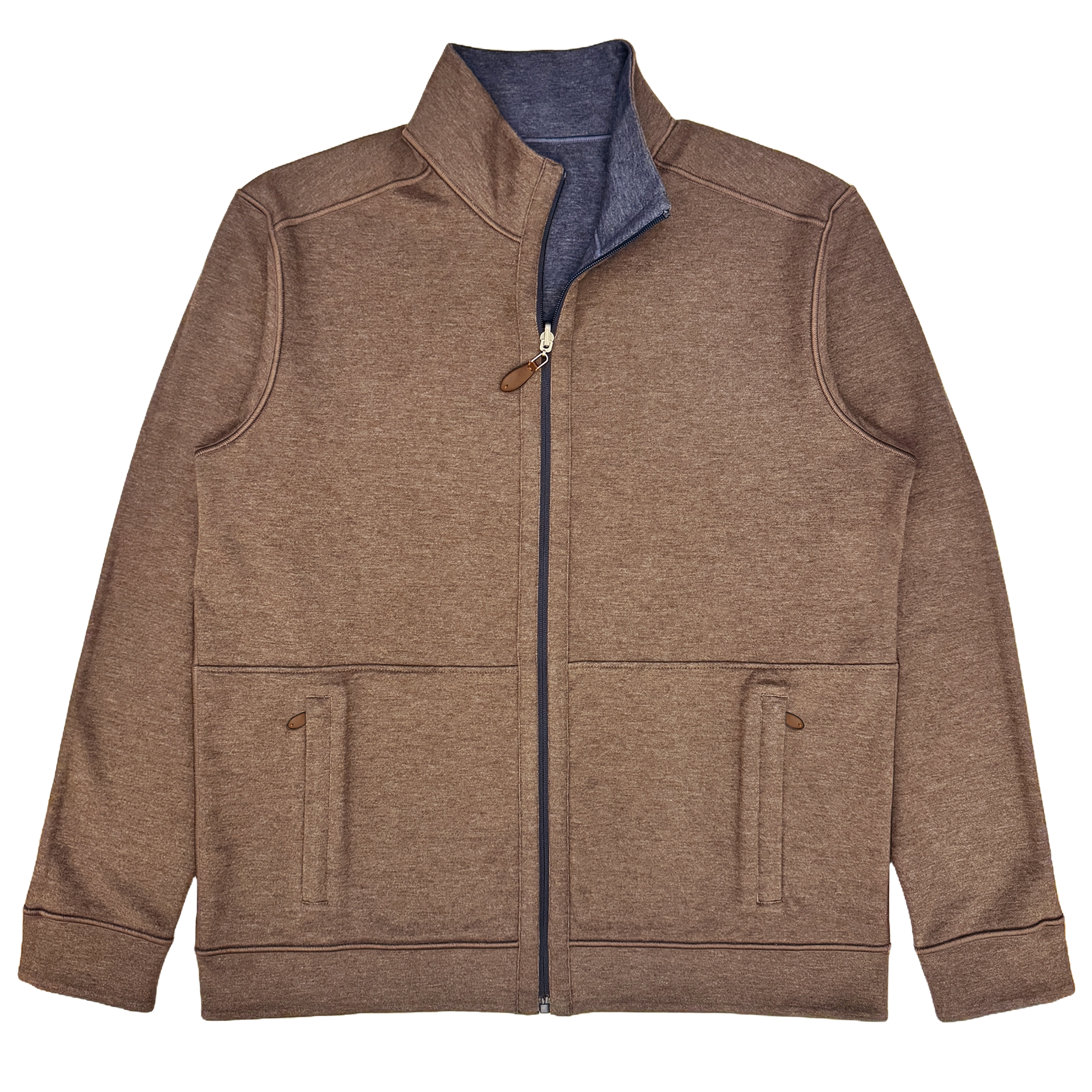 KAIMAN REVERSIBLE FILL ZIP JACKET WITH POCKET – Batton KAIMAN REVERSIBLE FILL ZIP JACKET WITH POCKET – Batton