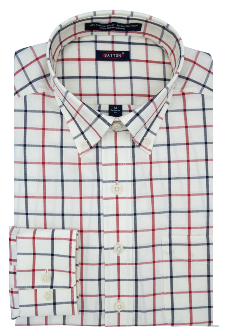 Kaizen Non-Iron Cotton Sport Shirt