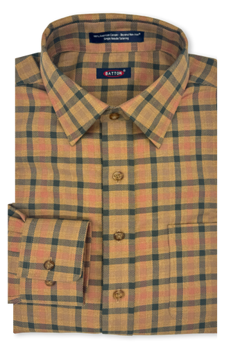 Kannon Non-Iron Cotton Sport Shirt