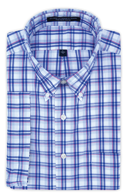 Kele Short Sleeve Performance Seersucker Shirt