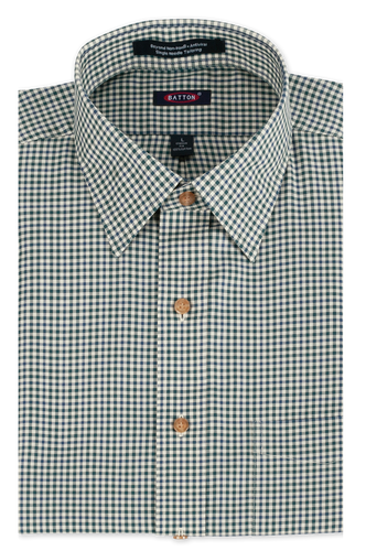 Luther Non-Iron Cotton Sport Shirt