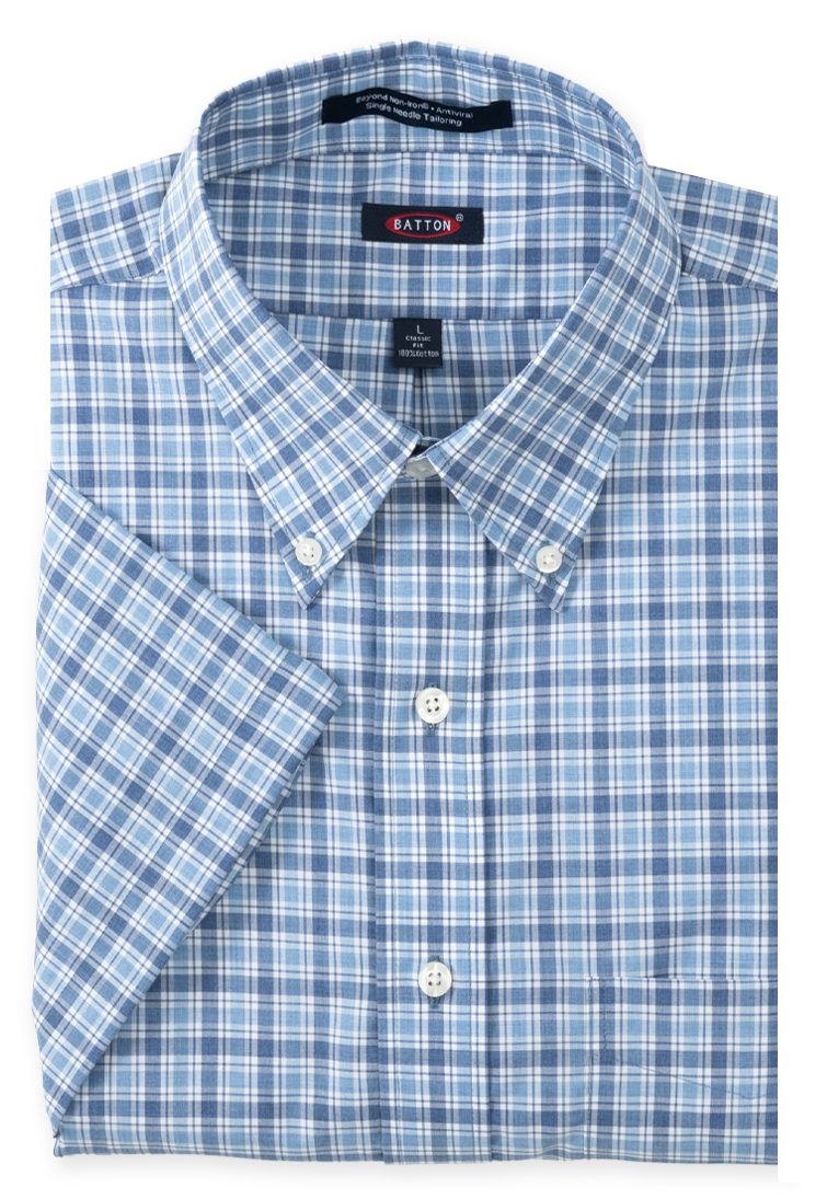 non iron dress shirts mens Marco Non Iron Cotton Sport Shirt – Batton