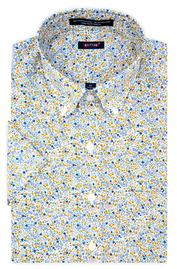 Melvin Cotton Print Short Sleeve Shirt