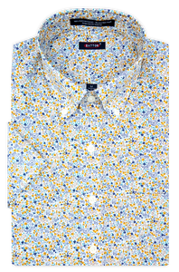 Melvin Cotton Print Short Sleeve Shirt
