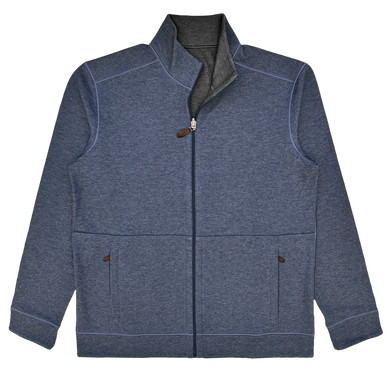 Navier Reversible Full Zip Jacket with 4-Pockets