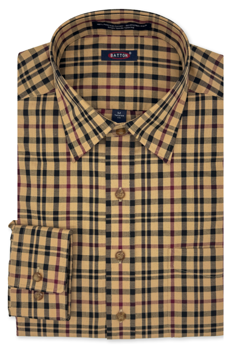 Nova Non-Iron Cotton Sport Shirt