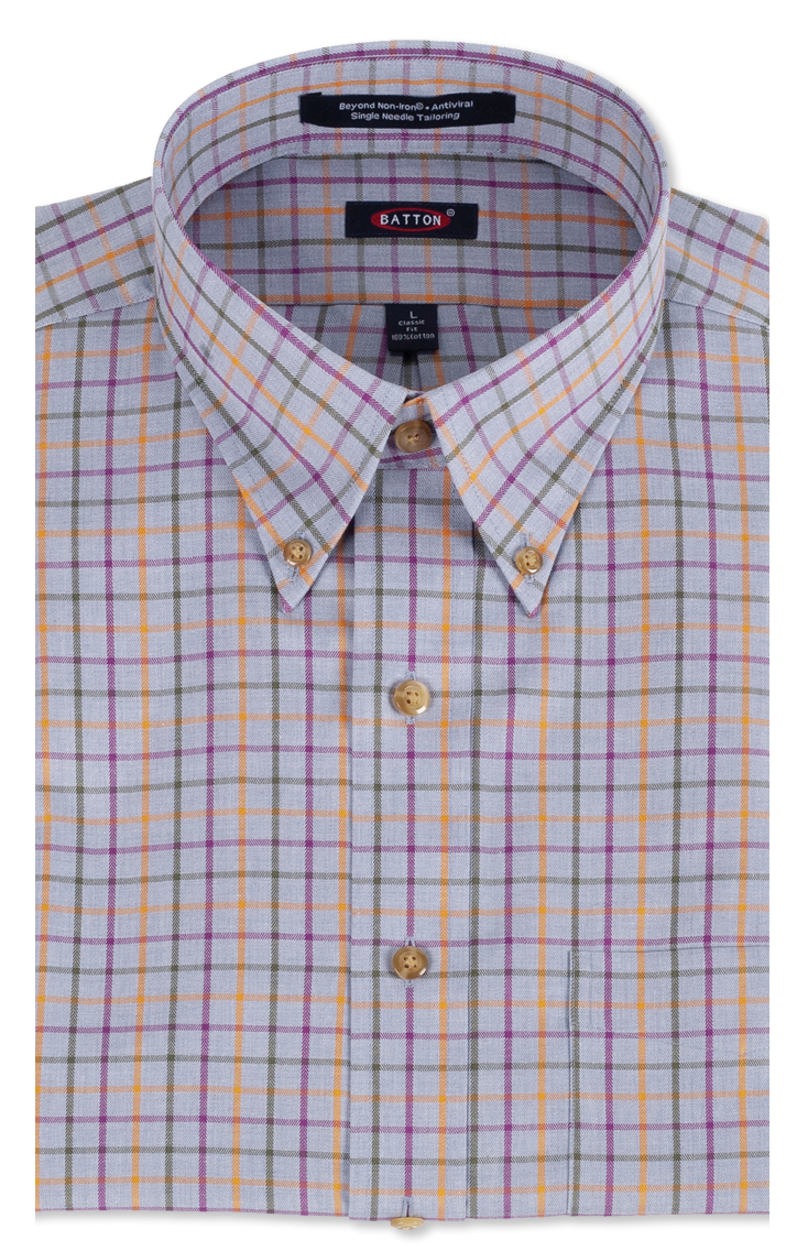 Quinton Non-Iron Cotton Sport Shirt