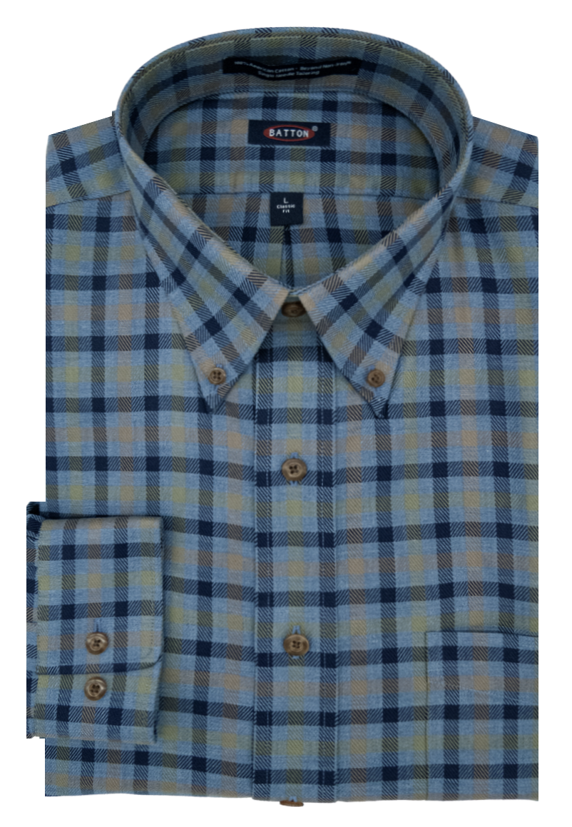 Ryder Non-Iron Cotton Sport Shirt