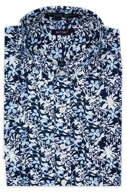 Ryland Cotton Print Short Sleeve Shirt