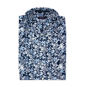 Ryland Cotton Print Short Sleeve Shirt