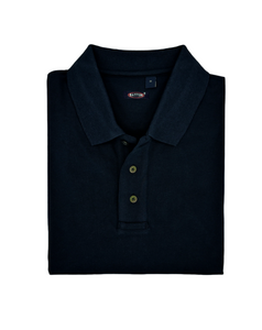 Sanford Navy Piqué Short Sleeve Stretch Polo