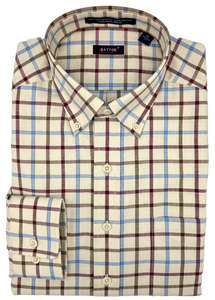 Stefan Non-Iron Cotton Sport Shirt