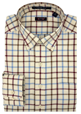 Stefan Non-Iron Cotton Sport Shirt