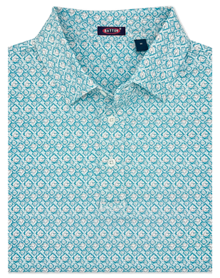 Thomas Print Performance Polo