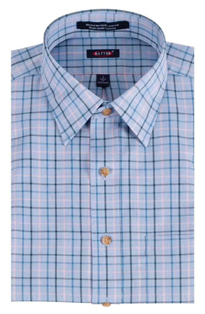 Wesley Non-Iron Cotton Sport Shirt