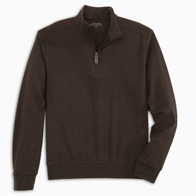 Chandler Performance Quarter-Zip Pullover – Cocoa