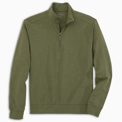 Chandler Performance Quarter-Zip Pullover – Olive