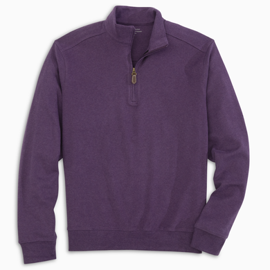 Chandler Performance Quarter-Zip Pullover – Purple